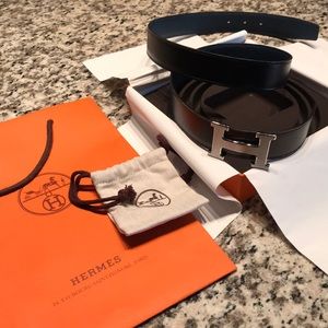 HERMES BELT & H Buckle *100% AUTHENTIC* 110CM